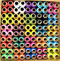 SHINING MOON Multi Color Thread(150 m Pack of100)