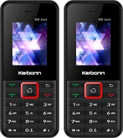 KARBONN K9 Mini Combo of 2(Black, Red)