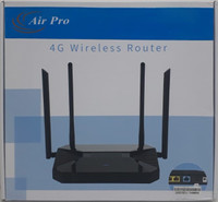 Airpro AP-LTE130 100 Mbps 4G Router(Black, Single Band)