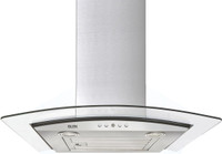 Glen CH6071EX60BFLTW_750 Wall Mounted Chimney(Steel 1000 CMH)