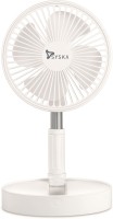 Syska COMPFAA PLUS FOLDABLE FPB 5060L 160 mm Silent Operation 4 Blade Table Fan(White, Pack of 1)