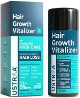 USTRAA Hair Growth Vitalizer - 100ml - Boost hair growth, Prevents hair fall, Delays Hair Greying, With Redensyl and Saw Palmetto Extract, Non-oily serum for complete hair care and nourishment(100 ml)