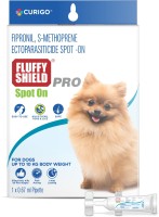 FluffyShield Spot On for Ticks and Flea treatment, Suitable for all Dogs upto 10 kg weight 0.67 ml Pet Coat Cleanser(Suitable For Dog)