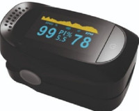 Dr. Morepen PO-14 WITH OLED 6 MODES DISPLAY FINGERTIP Pulse Oximeter(Black)