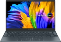 ASUS Zenbook 13 OLED Ryzen 7 Octa Core AMD Ryzen™ 7 5700U 5th Gen - (16 GB/1 TB SSD/Windows 10 Home) UM325UA-KG701TS Thin and Light Laptop(13.3 inch, Pine Grey, 1.14 kg, With MS Office)