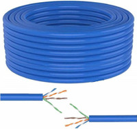 Fedus LAN Cable 300 m 300Meter CAT5 High Speed RJ45 Ethernet Patch Cable Roll LAN Cable Internet Network Computer Cable Roll,Blue(Compatible with Computer, Laptop, Modem, Router, Blue)