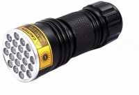 amiciVision 21 LED UV Torch Light 395-400nm LED UV Flashlight (Without Battery) Torch(Black)