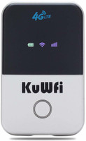 KuWFi 4G WiFi Router 100 Mbps Router(White, Single Band)