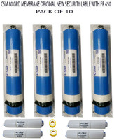 CSM RO MEMBRANE 80 GPD ORIGINAL MEMBRANE WITH FR 450 Media Filter Cartridge(0.5, Pack of 10)