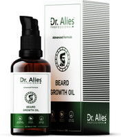 Dr. Alies Professional Fast & Advanced Beard & Mustache Growth Oil for Men | 20x Faster Growth and Thick Beard And Mustache | Chemical Free Beard Care Hair Oil(30 ml)