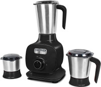 Faber FMG Candy 1000 3J BK 1000 Mixer Grinder (3 Jars, Black)