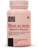 SheNeed Bloat No More Digestive Enzyme Supplement- Promotes Digestion - 60 Capsules(60 No)
