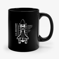 Sky Dot Rocket Nasa Usa Ceramic Coffee Mug(350 ml)