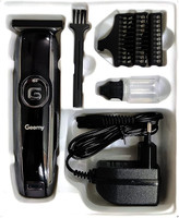 Geemy GM-6050 Trimmer 120 min  Runtime 4 Length Settings(Black)
