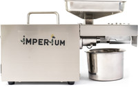 Imperium 400Watt Organic Oil Press Machine for Home Use (Silver) 400 W Food Processor(Silver)