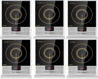 PHILIPS HD4929 pack of 6 Induction Cooktop(Silver, Black, Push Button)