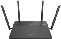 D-Link AC MU-MIMO Wi-Fi Router (DIR-878) 1900 Mbps Wireless Router(Black, Dual Band)