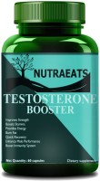 NutraEats Nutrition Testo Prime Testosterone Booster 60 Servings, Safe & Effective with Tribulus Ultra(60 No)