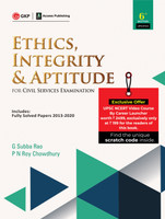 Ethics, Integrity & Aptitude (for Civil Services Examination)(English, Paperback, Rao G. Subba)