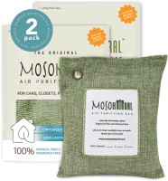 Moso Natural Air Purifying Bag 200g Naturally Removes Odors, Allergens and Harmful Pollutants (Green) Car Freshener(2 x 0.2 kg)