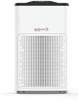 nextview NVKJ200G-A3B Multi-function Touch panel High Efficiency Air purifier, Removes 99.97% Airborne Pollutants With Hepa Filter Consists PM2.5 Infrared Sensor Ideal For Master Bedroom & Office Portable Room Air Purifier(White)