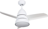 Kanz Enterprises K-308 White 914 mm 3 Blade Ceiling Fan(White, Pack of 1)