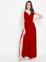 Amar sell Women Maxi Red Dress