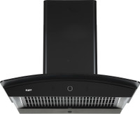 Kaff Rosett DHC 60 Filterless Auto Clean Wall Mounted Black 1180 CMH Chimney