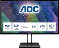 AOC 24 inch Full HD IPS Panel Monitor (24V2Q)(Response Time: 5 ms)