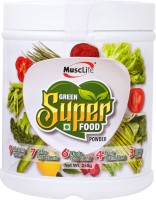 musclife Green Super Food Powder-250gm Protein Blends(250 g, Neutral)