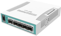 MikroTik CRS106-1C-5S Network Switch(White)