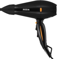 ROZIA HC8201 Hair Dryer(2000 W, Black, Orange)
