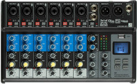 British Acoustics LiveMix 8.2FX Analog Sound Mixer
