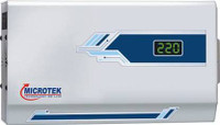 Microtek PEARL EM4130+ WHITE (130V TO 300V) INVERTER SERIES AC STABILIZER(White)