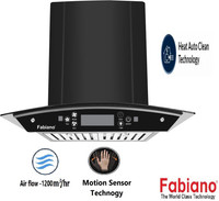 Fabiano PHOBOS SS AUTO CLEAN MOTION SENSOR 60cm Auto Clean Wall Mounted Chimney(Silver 1350 CMH)