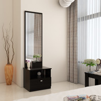 SPACEWOOD VALUE Engineered Wood Dressing Table(Finish Color - , Black, Knock Down)