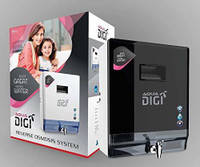 AQUA AQUADIGI-BLACK 10 L RO + UV + Minerals Water Purifier(Black)