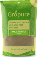 Gropure Organic Tulsi Powder (Holy Basil) Tulsi Herbal Tea Vacuum Pack(100 g)