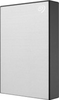 Seagate One Touch with Password Protection for Windows & Mac with 3 years Data Recovery Services - Portable 5 TB External Hard Disk Drive (HDD)(Silver)