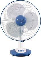 Orient Electric 400 mm Desk 25 400 mm Silent Operation 3 Blade Table Fan(AZU Blue, Pack of 1)