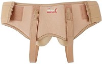 Win-tex Orthoband Hernia Belt Support Truss with Removable Pressure Pads Double for Men Crus Support(Beige)
