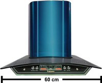 Fabiano OPEC DJ SS 60cm Wall Mounted Chimney(Silver 1180 CMH)