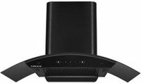 Kutchina Flora DLX 90 Auto Clean Wall Mounted Chimney(Black 1200 CMH)