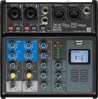 British Acoustics Livemix 4 Analog Sound Mixer