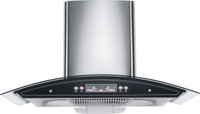 Fabiano PIE DJ 90 Wall Mounted Chimney(SILVER 1100 CMH)