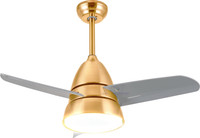 Kanz Enterprises K-308 Golden 914.4 mm 3 Blade Ceiling Fan(Golden, Pack of 1)