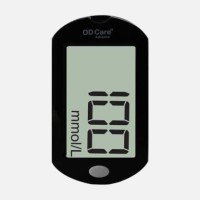 rsc healthcare Blood Glucose Meter Kit ( Blood Glucose Meter , Lancing Device, Carrying Case , 25 Strip, 10, Lancet, Battery ). Glucometer Glucometer(Black)