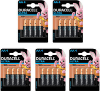DURACELL Ultra Alkaline AA  Battery(Pack of 20) deal from flipkart