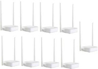 AMPLOX (Pack of 9) Wireless N301 Easy Setup 300 Mbps Wireless Router(White, Single Band)