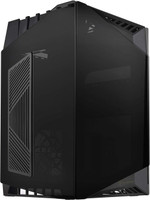 SilverStone LD03B-AF Airflow Version Case Four Side Tempered Glass Panels Pre-Installed 2 x 120mm Fans USB Type-C x 1 Mini-ITX Cabinet(Black)
